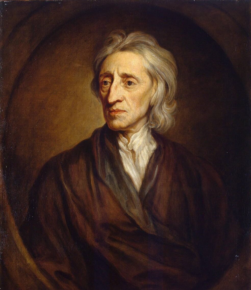Portret Johna Locke’a, autora „Dwóch traktatów o rządzie” i teorii praw naturalnych oraz odwołalnej umowy społecznej · źródło: Godfrey Kneller, Wikimedia Commons, domena publiczna