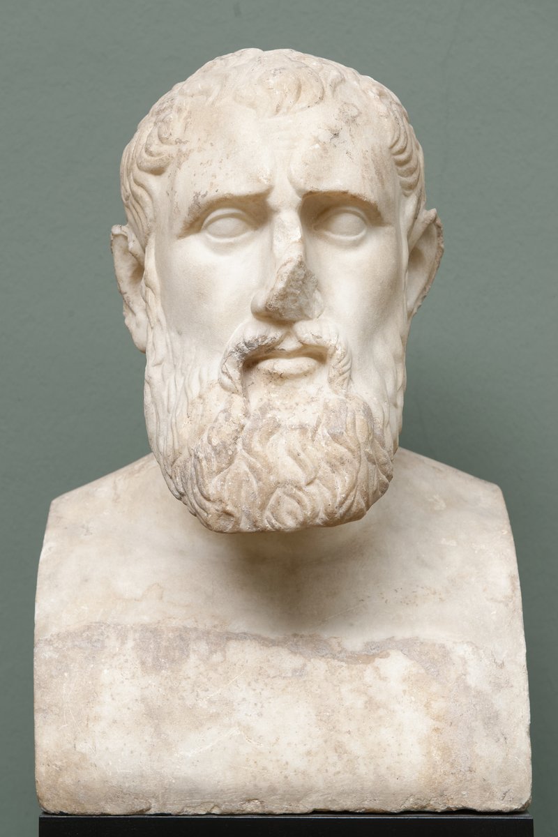 Popiersie Zenona z Kition, założyciela stoicyzmu, rzymska kopia greckiego oryginału z III w. p.n.e. (Ny Carlsberg Glyptotek) · źródło: Marie-Lan Nguyen (Jastrow), Wikimedia Commons, CC BY 4.0