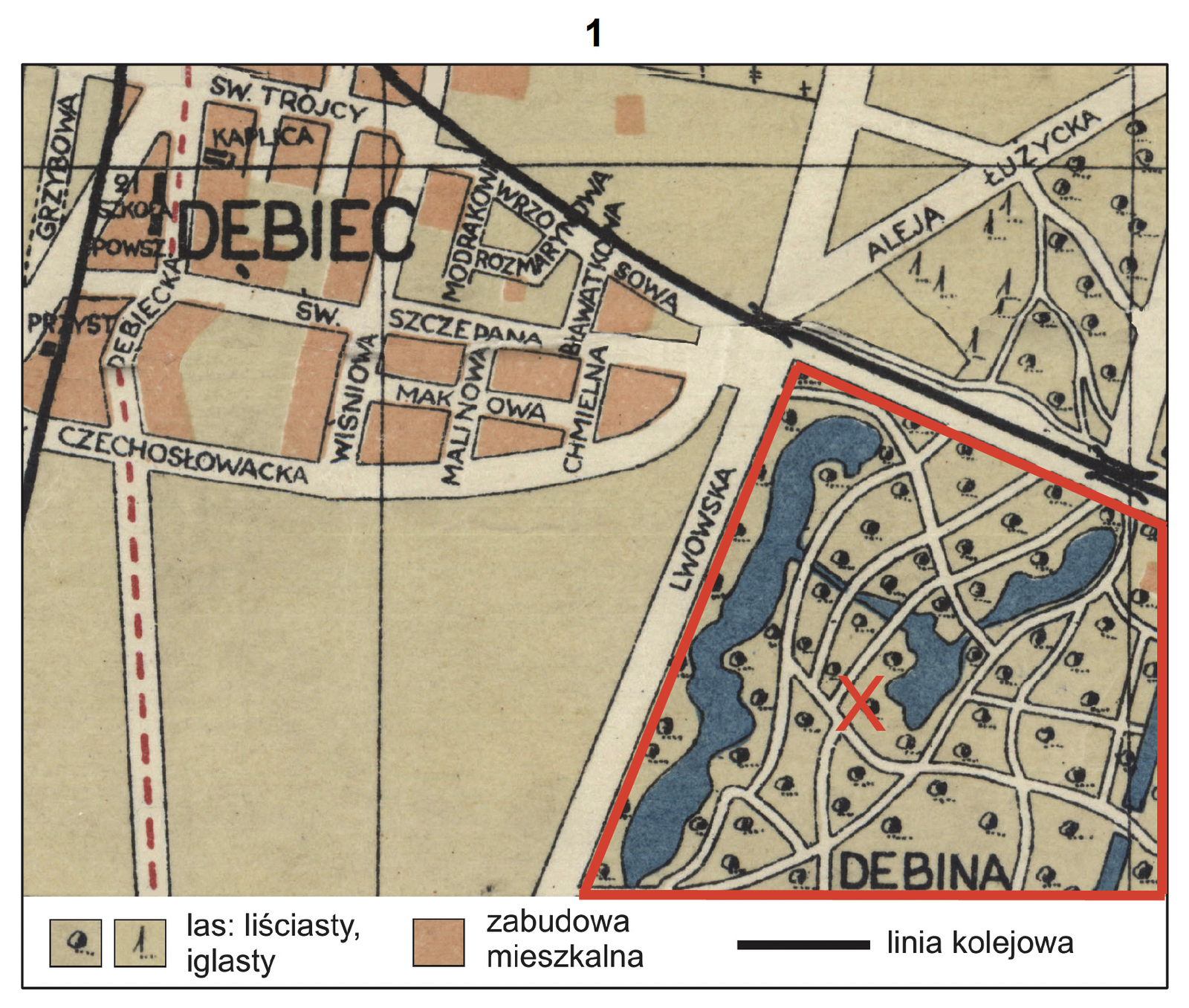 Zadanie 20 (plan 1935) · „Na podstawie: www.cyryl.poznan.pl" · CKE · dozwolony użytek (art. 27 pr. aut.)