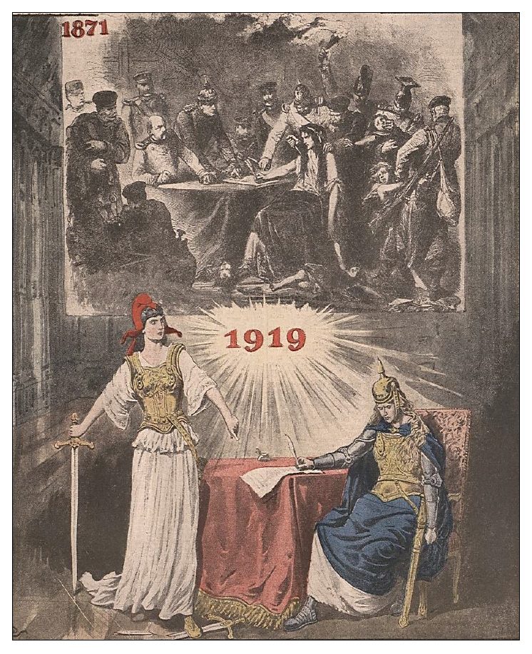 Zadanie 18 (traktat wersalski) · „Na podstawie: https://gallica.bnf.fr" · CKE · dozwolony użytek (art. 27 pr. aut.)