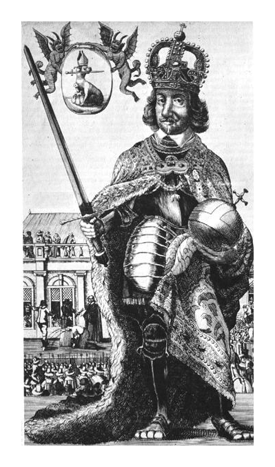 Historia R, matura próbna 2026 CKE styczeń — Zadanie 12 (rysunek — Oliver Cromwell) · Arkusz CKE styczeń 2026; podpis: „https://www.britishmuseum.org" · CKE · dozwolony użytek (art. 27 pr. aut.)