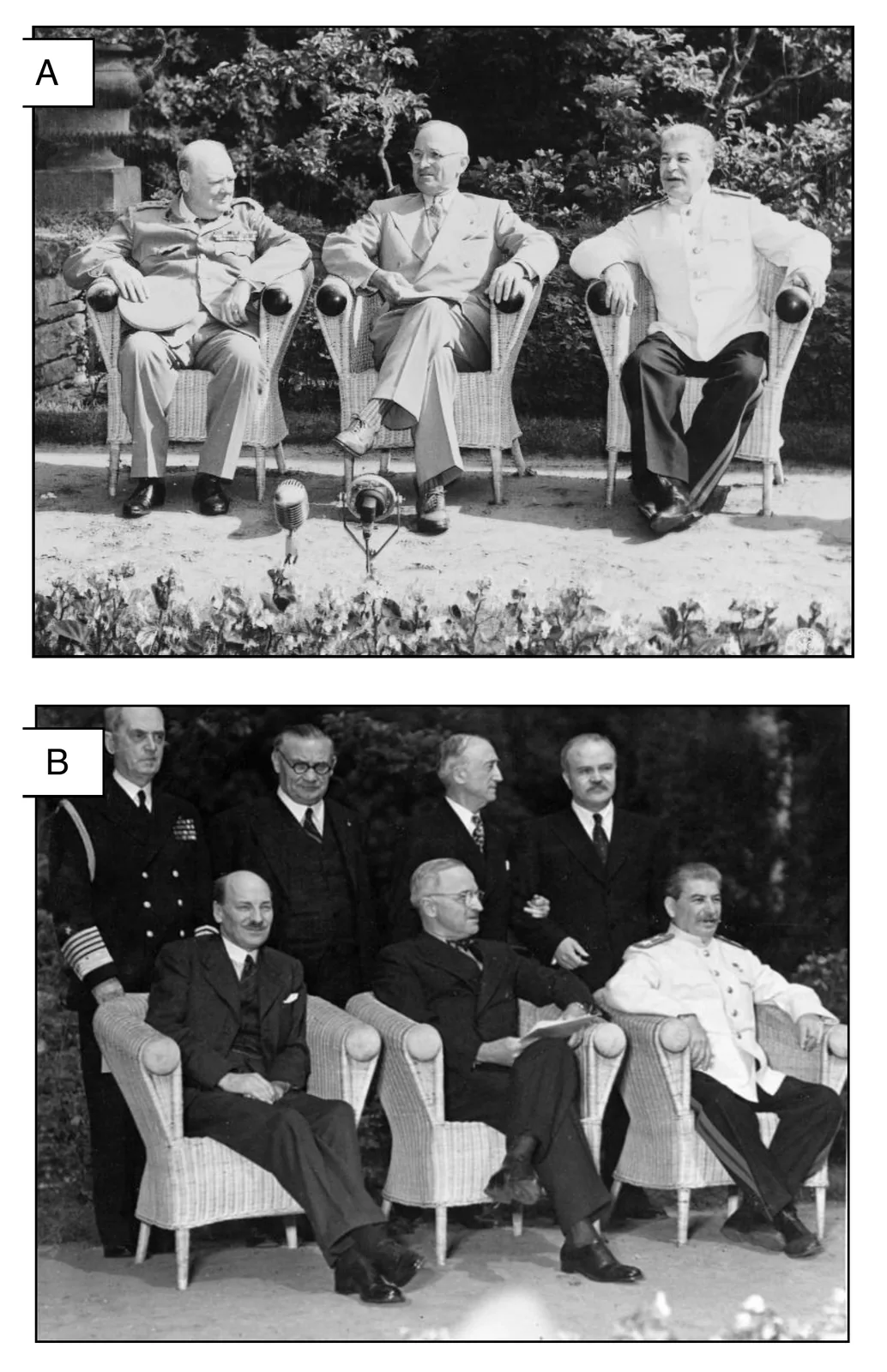 Historia R, matura próbna 2026 CKE styczeń — Zadanie 22 (fotografie A/B) · Arkusz CKE styczeń 2026; podpis: „https://pl.wikipedia.org" · CKE · dozwolony użytek (art. 27 pr. aut.)