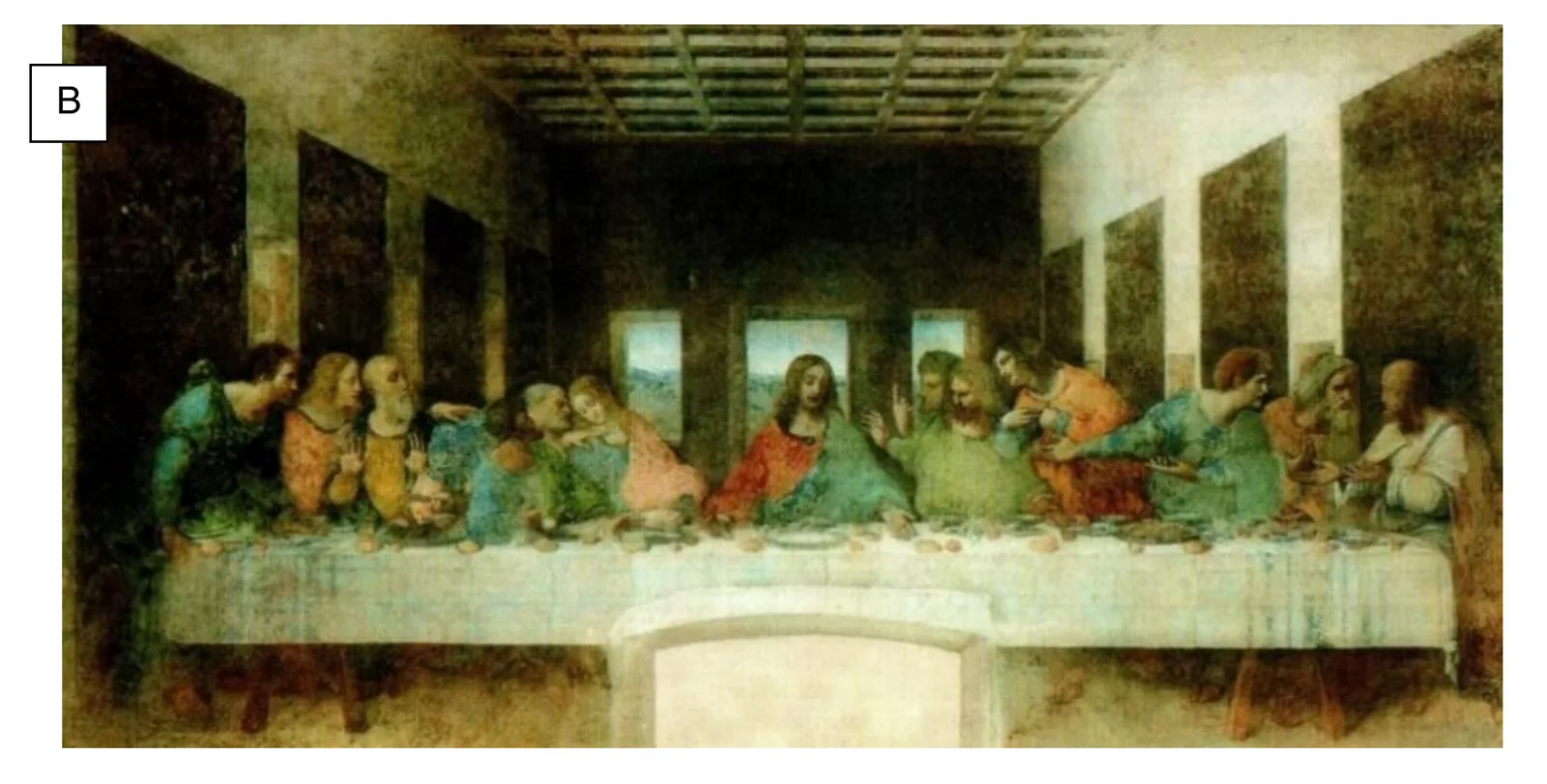 Historia R, matura próbna 2026 CKE styczeń — Zadanie 9, fresk B · jak `his-r-2026st-z9-a.webp` · CKE · dozwolony użytek (art. 27 pr. aut.)