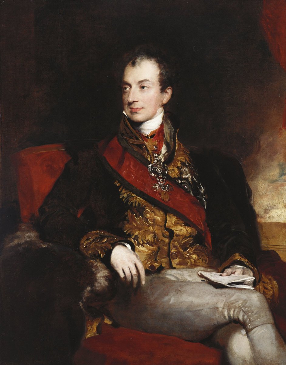 Klemens von Metternich (Thomas Lawrence) — austriacki kanclerz, główny architekt kongresu wiedeńskiego i systemu równowagi sił w Europie. · źródło: Thomas Lawrence, Wikimedia Commons, domena publiczna