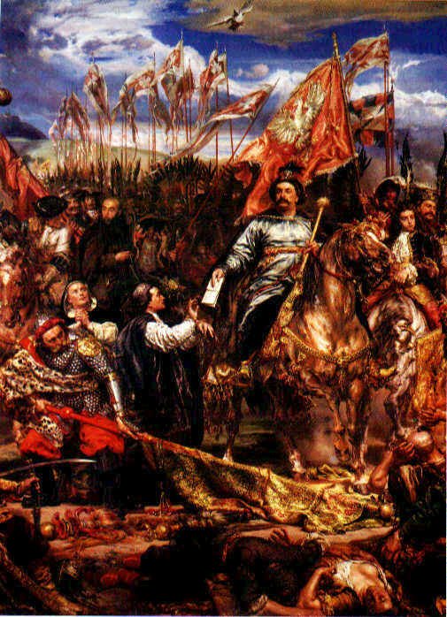 „Sobieski pod Wiedniem” Jana Matejki. W 1683 r. Jan III Sobieski na czele wojsk chrześcijańskich rozbił armię turecką, ratując Wiedeń i zyskując europejską sławę. · źródło: Jan Matejko, Wikimedia Commons, domena publiczna