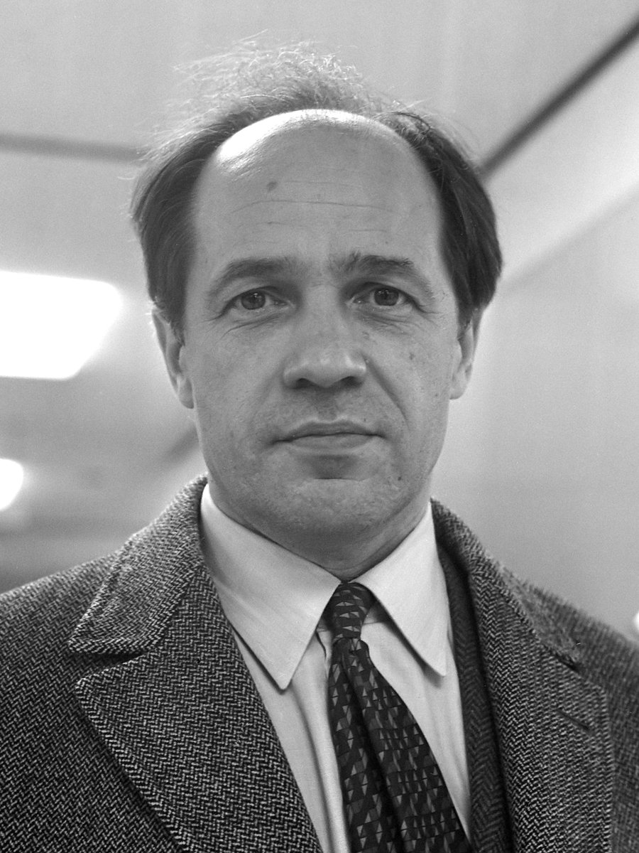 Portret Pierre'a Bouleza (1968), współtwórcy serializmu totalnego · źródło: Joost Evers / Anefo, Wikimedia Commons, CC BY-SA 3.0