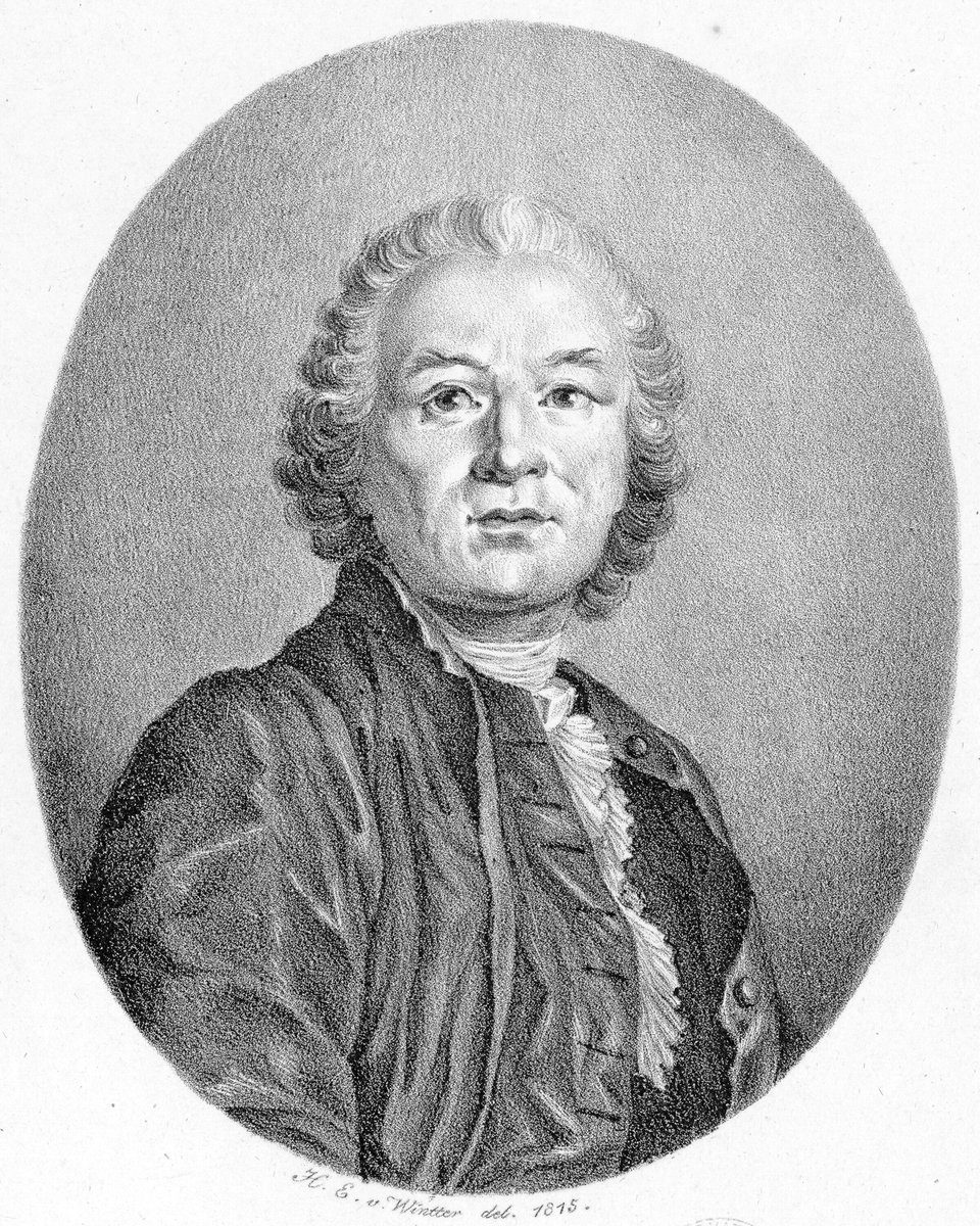 Christoph Willibald Gluck (1714–1787), reformator opery, podporządkował muzykę dramatowi · źródło: Heinrich Eduard Winter (wg Duplessisa), Wikimedia Commons, domena publiczna