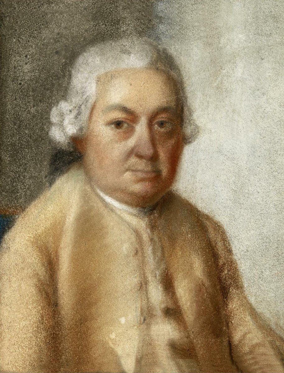 Carl Philipp Emanuel Bach (1714–1788), czołowy twórca stylu wrażliwego (Empfindsamkeit) i most między barokiem a klasycyzmem · źródło: Johann Philipp Bach, Wikimedia Commons, domena publiczna
