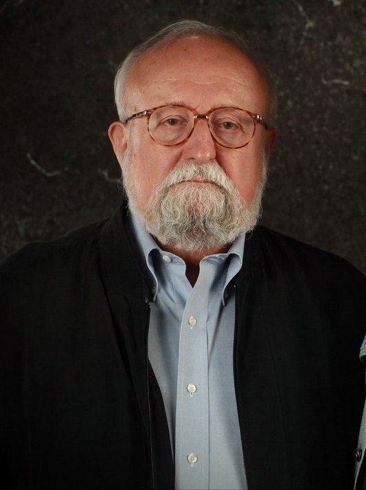 Krzysztof Penderecki (1933–2020) — kompozytor i dyrygent, od sonoryzmu po neoromantyzm · źródło: Jarosław Pijarowski, Wikimedia Commons, CC BY-SA 4.0