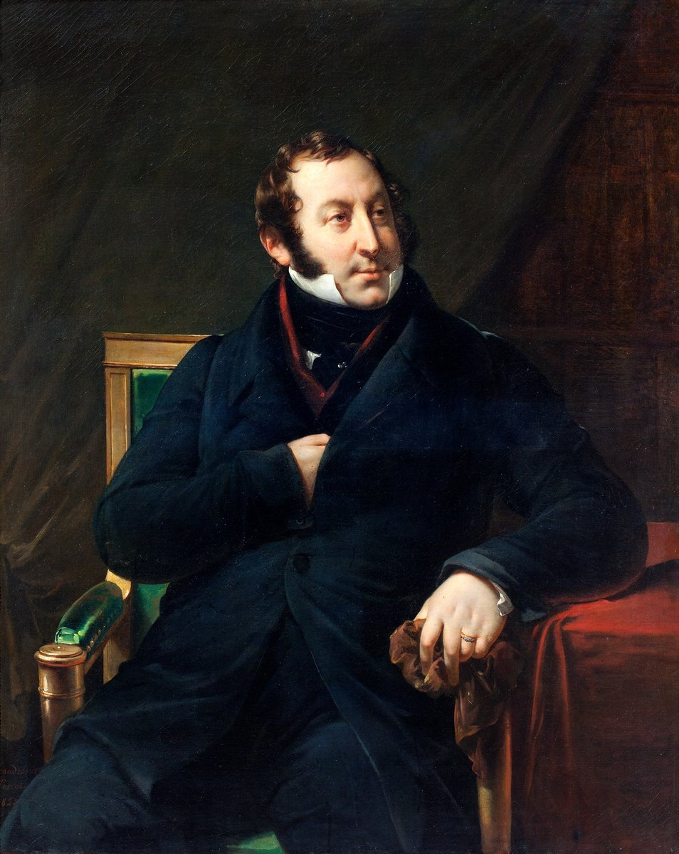 Portret Gioachina Rossiniego (1828), olej Hortense Haudebourt-Lescot — mistrza belcanta · źródło: Hortense Haudebourt-Lescot, Wikimedia Commons, domena publiczna