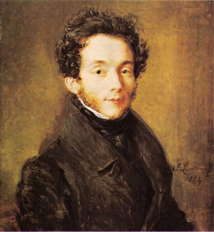 Portret Carla Marii von Webera (1814), olej Thomasa Lawrence(a) — twórcy opery romantycznej · źródło: Thomas Lawrence, Wikimedia Commons, domena publiczna