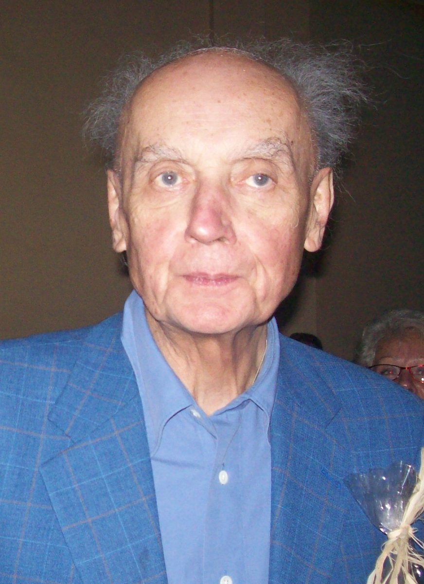 Wojciech Kilar (1932–2013) — kompozytor muzyki artystycznej i filmowej, autor „Krzesanego” (fot. 2010) · źródło: Ja Fryta, Wikimedia Commons, CC BY-SA 2.0