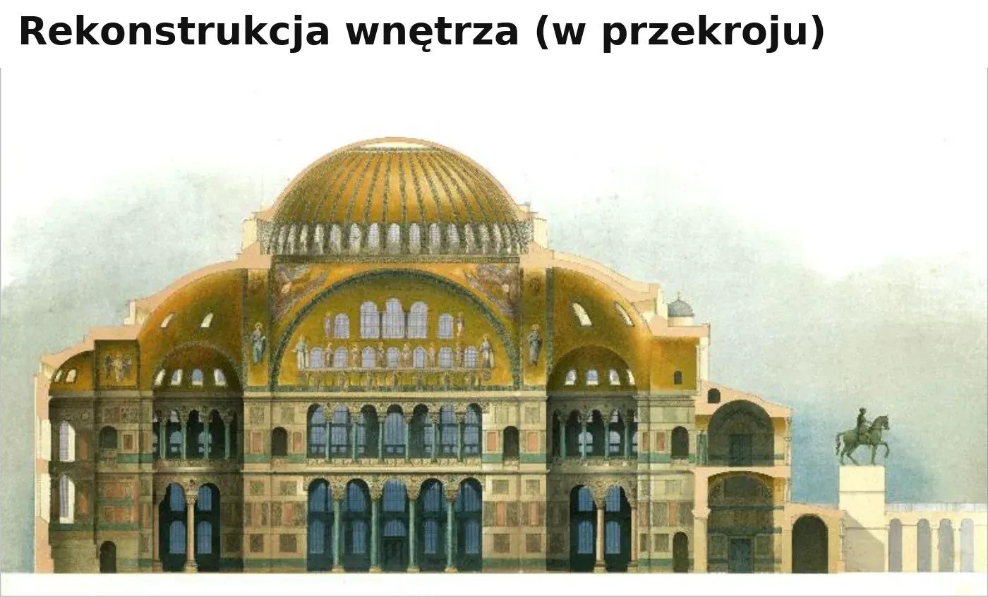 Historia sztuki R, matura 2026 CKE (maj) — Zadanie 2 (rekonstrukcja wnętrza w przekroju) · Arkusz CKE MHSP-R0-100-2605 (historia sztuki R, 13 maja 2026); podpis: „www.wikipedia.org” · CKE · dozwolony użytek (art. 27 pr. aut.)
