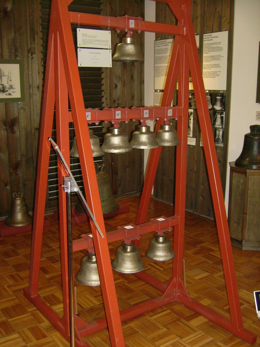 Dzwonki (glockenspiel) — szkolny instrument melodyczny z metalowymi płytkami · źródło: Kiessli, Wikimedia Commons, CC BY-SA 3.0