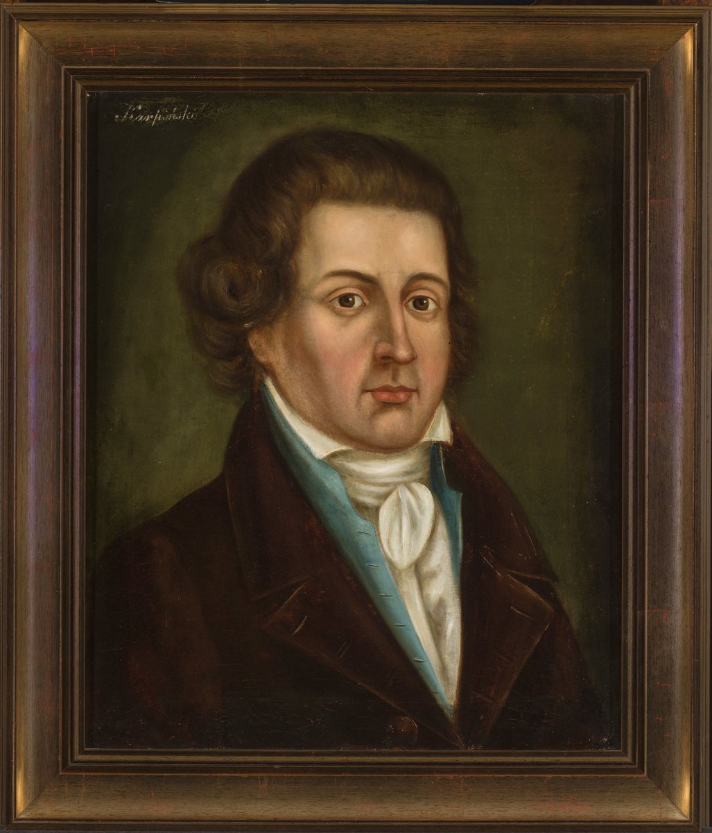 Franciszek Karpiński, czołowy poeta polskiego sentymentalizmu — nurtu, który obok klasycyzmu współtworzył literaturę oświecenia · źródło: Franciszek Smuglewicz, Wikimedia Commons, domena publiczna