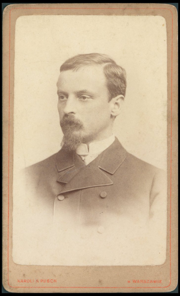 Henryk Sienkiewicz (ok. 1885) — autor „Trylogii", noblista 1905 · źródło: nieznany autor, Wikimedia Commons, domena publiczna