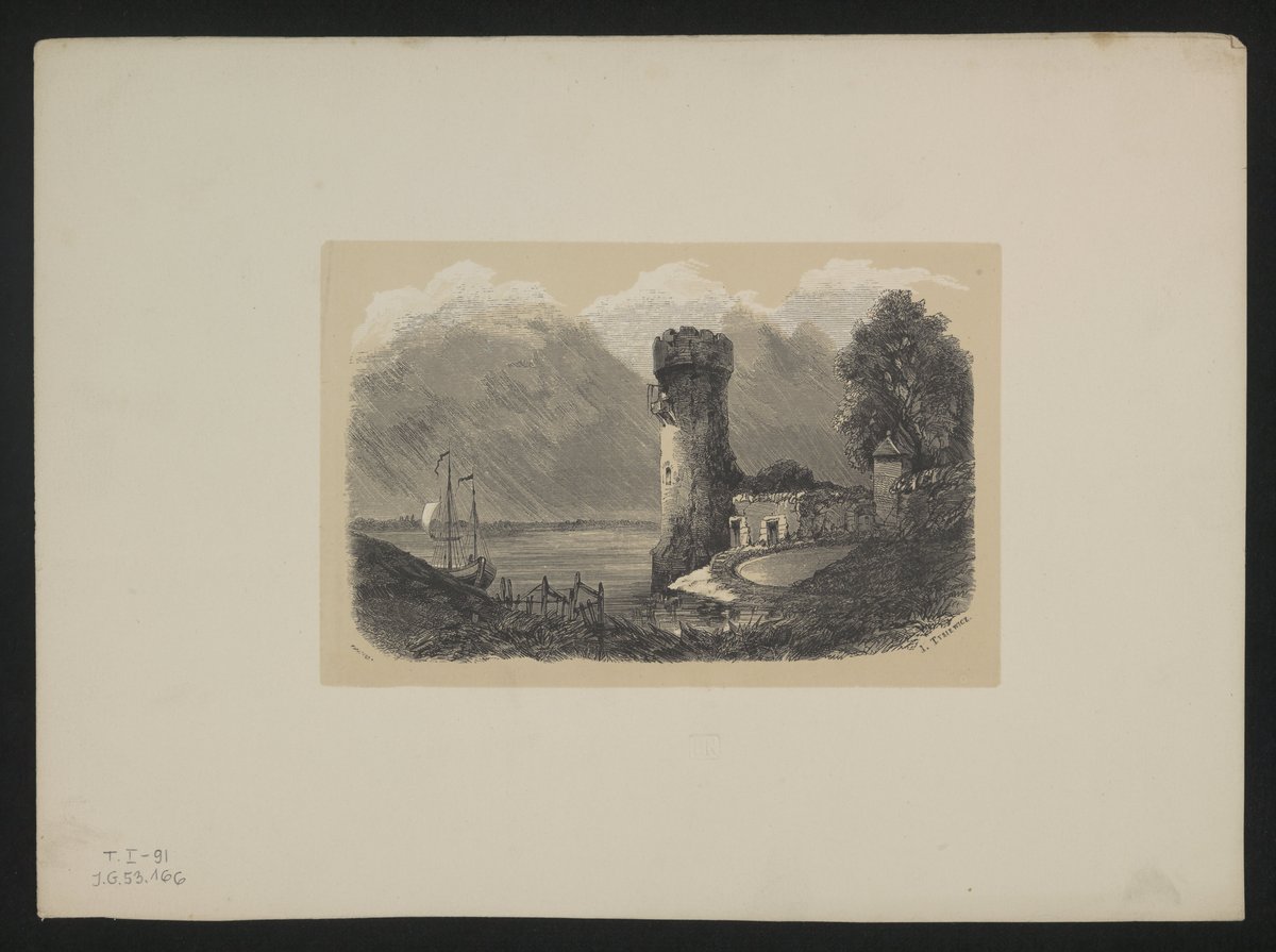 Jan Tysiewicz, ilustracja do paryskiego wydania „Konrada Wallenroda" (1851) — scena z powieści poetyckiej Mickiewicza · źródło: Jan Tysiewicz, Wikimedia Commons, domena publiczna