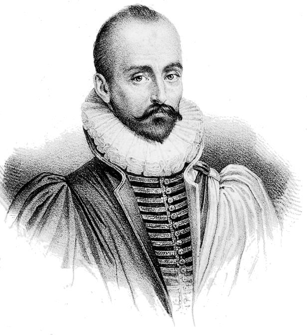 Portret Michela de Montaigne, twórcy eseju jako gatunku (Próby, 1580) · źródło: Antoine Maurin, Wikimedia Commons, domena publiczna