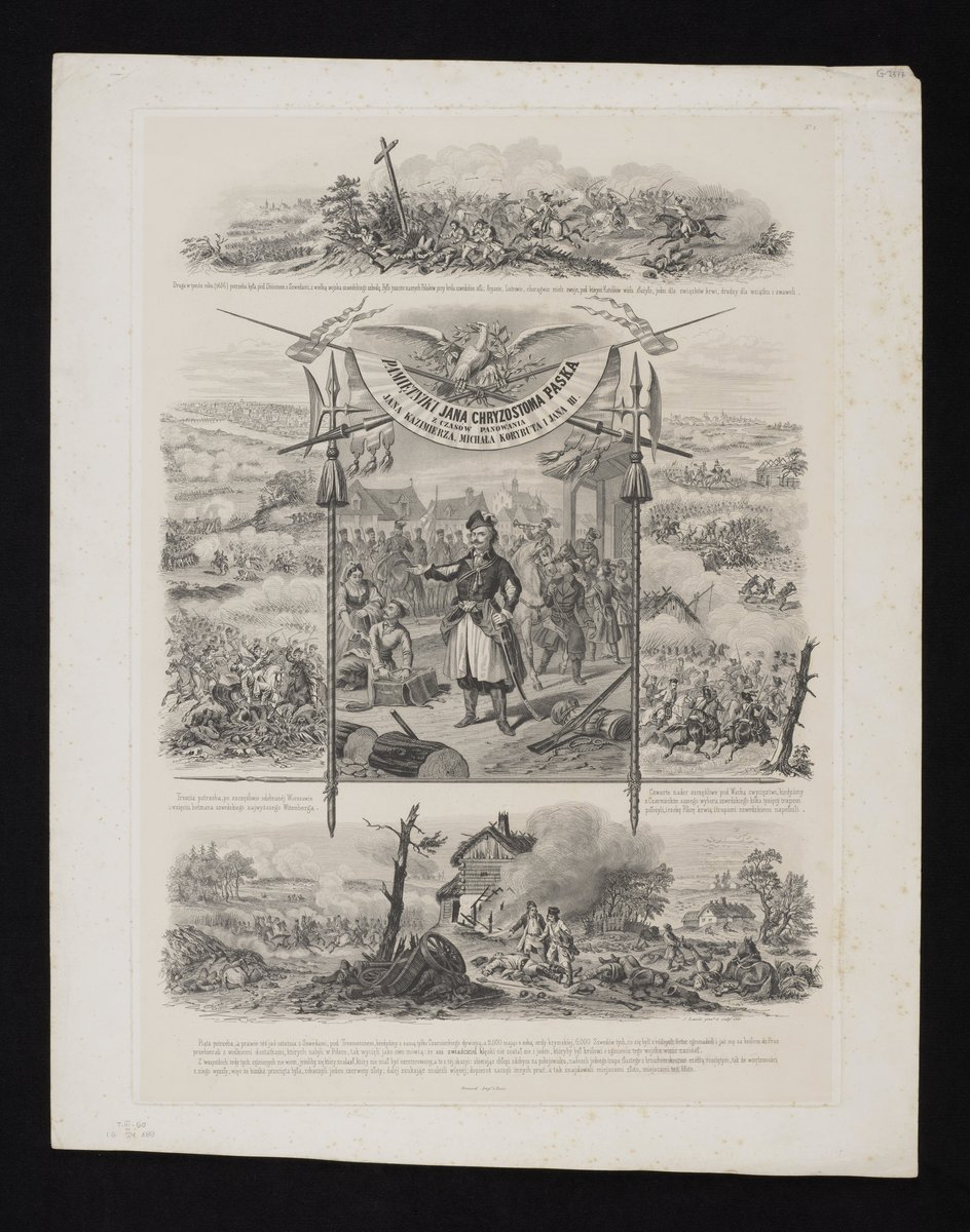 Ilustracja do „Pamiętników" Jana Chryzostoma Paska z paryskiego wydania z 1850 r. · źródło: Jan Nepomucen Lewicki, Wikimedia Commons, domena publiczna