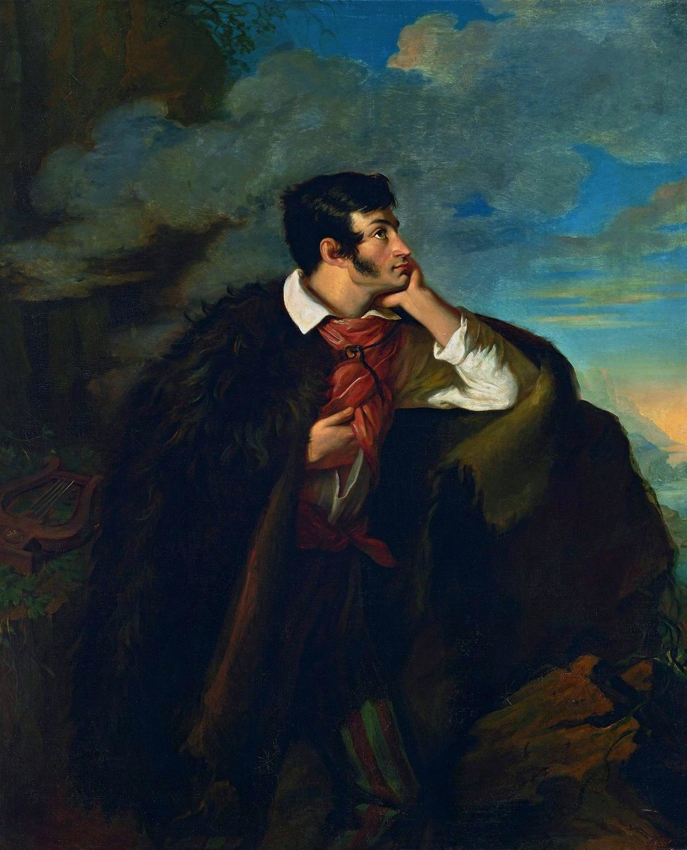 Walenty Wańkowicz, „Portret Adama Mickiewicza na Judahu skale" (1828) — romantyczny wizerunek wieszcza · źródło: Walenty Wańkowicz, Wikimedia Commons, domena publiczna