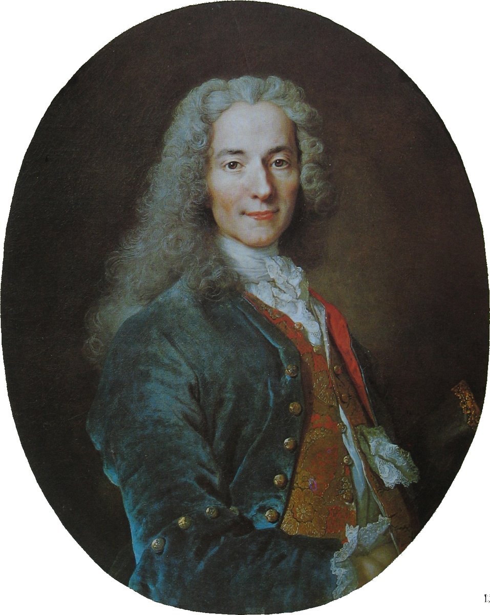 Wolter (François-Marie Arouet), autor „Kandyda” i czołowy filozof francuskiego oświecenia · źródło: Nicolas de Largillière, Wikimedia Commons, domena publiczna